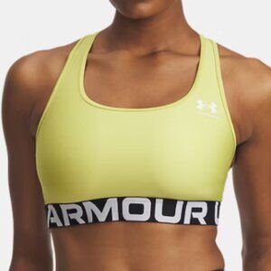 HeatGear® Armour Mid Branded Sports Bra